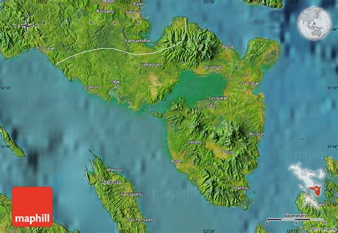 sorsogon map|Satellite Map of Sorsogon .